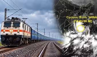 Cyclone Arnab | అర్నాబ్ తుపాను ఎఫెక్ట్.. రైళ్లను రద్దు చేసిన దక్షిణ మధ్య రైల్వే..