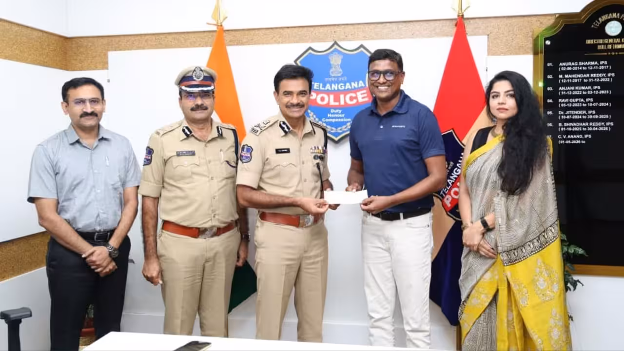 DGP Anand | విద్య కోసం ఇచ్చే విరాళం ఎప్పటికీ విలువైనదే: డీజీపీ సీవీ ఆనంద్