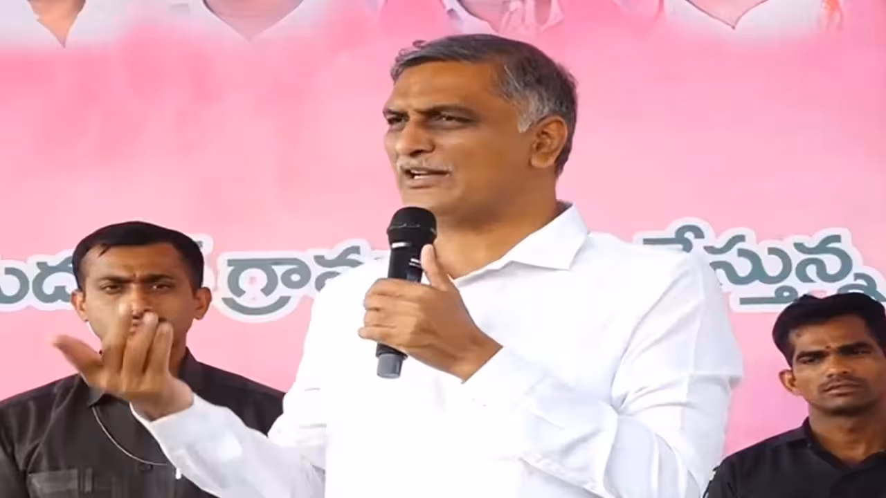 Harish Rao | కళ్లెదుట నీళ్లున్నా కాలం తెచ్చిన కరువెట్లయితది?