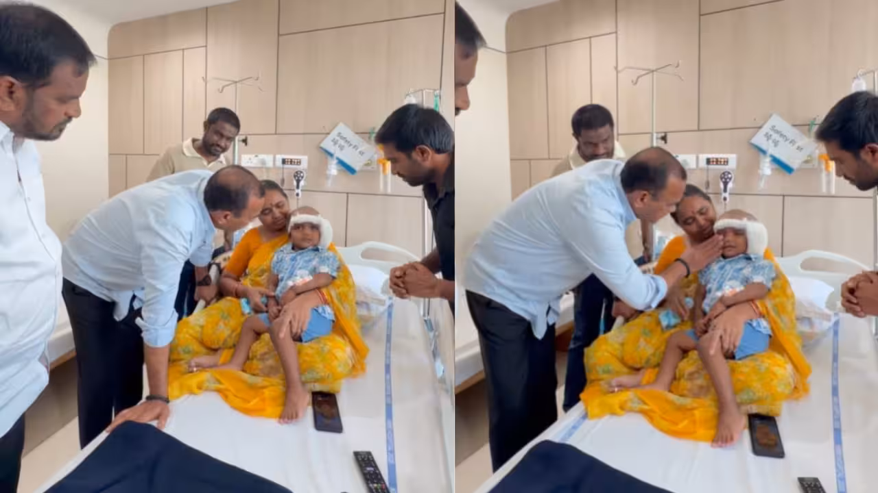 Komatireddy Venkat Reddy | హలో! ఇడ్లీ తిన్నవా.. మమ్మి డాడీ అంటున్నవా