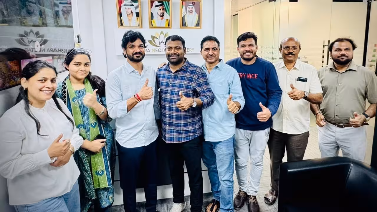 Bathukamma Song in Dubai | ‘ఎడారిలో తంగేడు వనమే మొలిసేనో’.. దుబాయ్లో ‘మిట్టపల్లి’ బతుకమ్మ పాట ఆవిష్కరణ