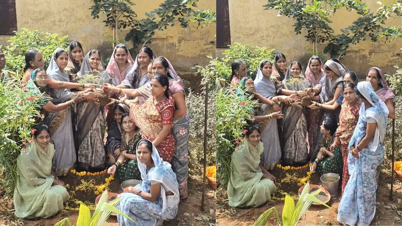 Shami Tree | శమీ వృక్షాలు నాటి పెంచుతాం.. పర్యావరణహితానికి ప్రతిన తీసుకుంటాం