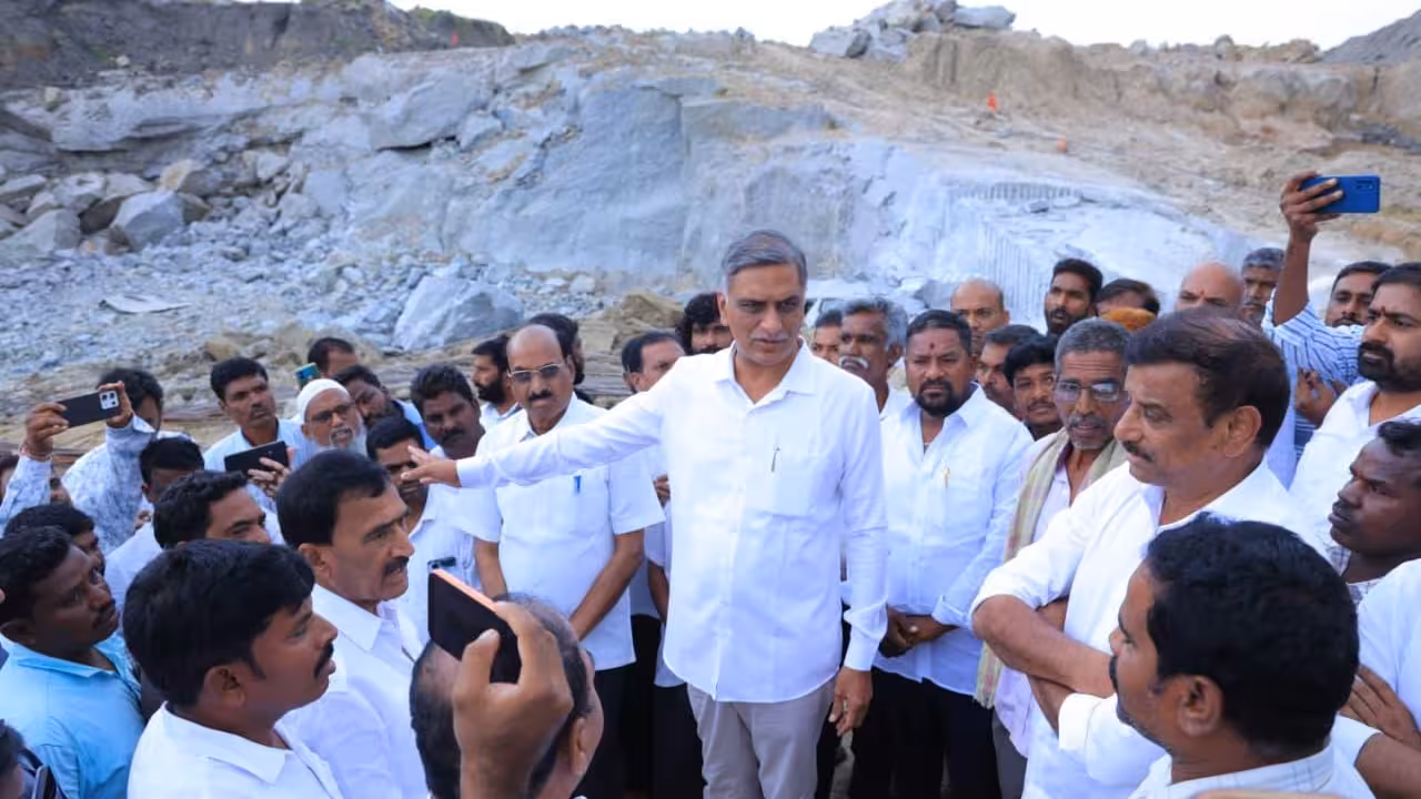 Harish Rao | మల్లన్న సాగర్ను కూల్చేందుకు రేవంత్ ప్రభుత్వం కుట్ర