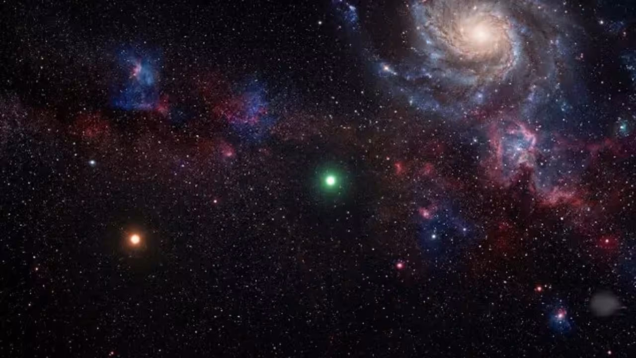 White Dwarf | అరుదైన ఆవిష్కరణ.. ఆకుపచ్చ రంగులో మెరిసే నక్షత్రం!
