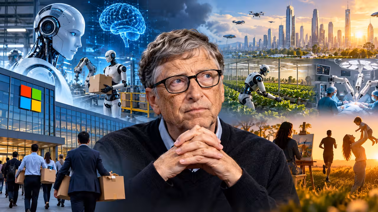 Bill Gates AI Warning | ముందుంది మొసళ్ల పండుగ.. రాబోయే 20 ఏళ్లు గండమే..!