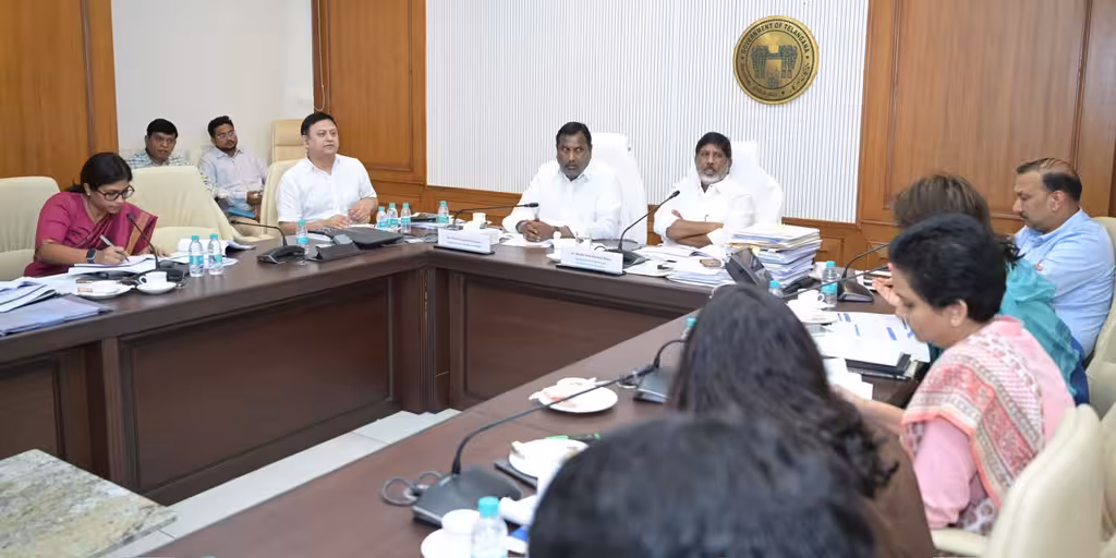 Telangana SC ST Sub-Plan Review Bhatti Orders Fast-Tracking of 1300 Acres