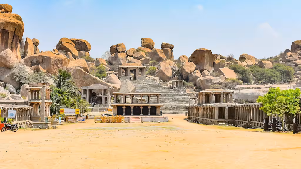 This Ancient Indian Heritage Site hampi Was Once a Bustling Medieval Shopping Mall