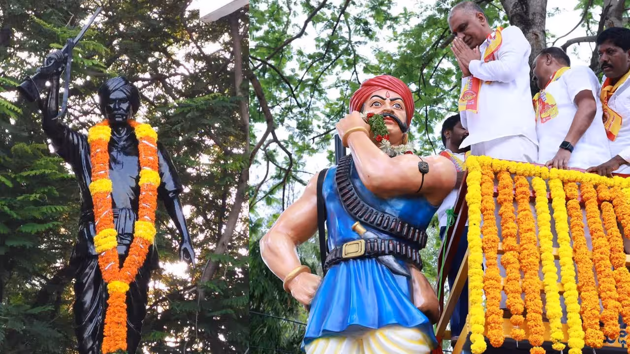 Harish Rao | నిరంకుశ పాలనను ఎదిరించిన కుమ్రం భీమ్.. నిరుపేదల పక్షాన నిలబడ్డ బహుజన పోరాట యోధుడు పండుగ సాయన్న: హరీశ్ రావు