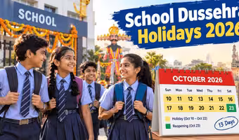 Dussehra Holidays | బతుక‌మ్మ సంద‌డి షురూ.. రేప‌టి నుంచి స్కూళ్ల‌కు ద‌స‌రా సెల‌వులు..