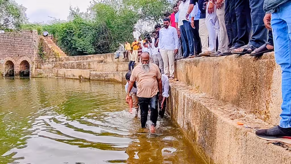 37 Cr for Nizam-Era Gangakatwa Canal Jagga Reddy Dives in After Modernization Push