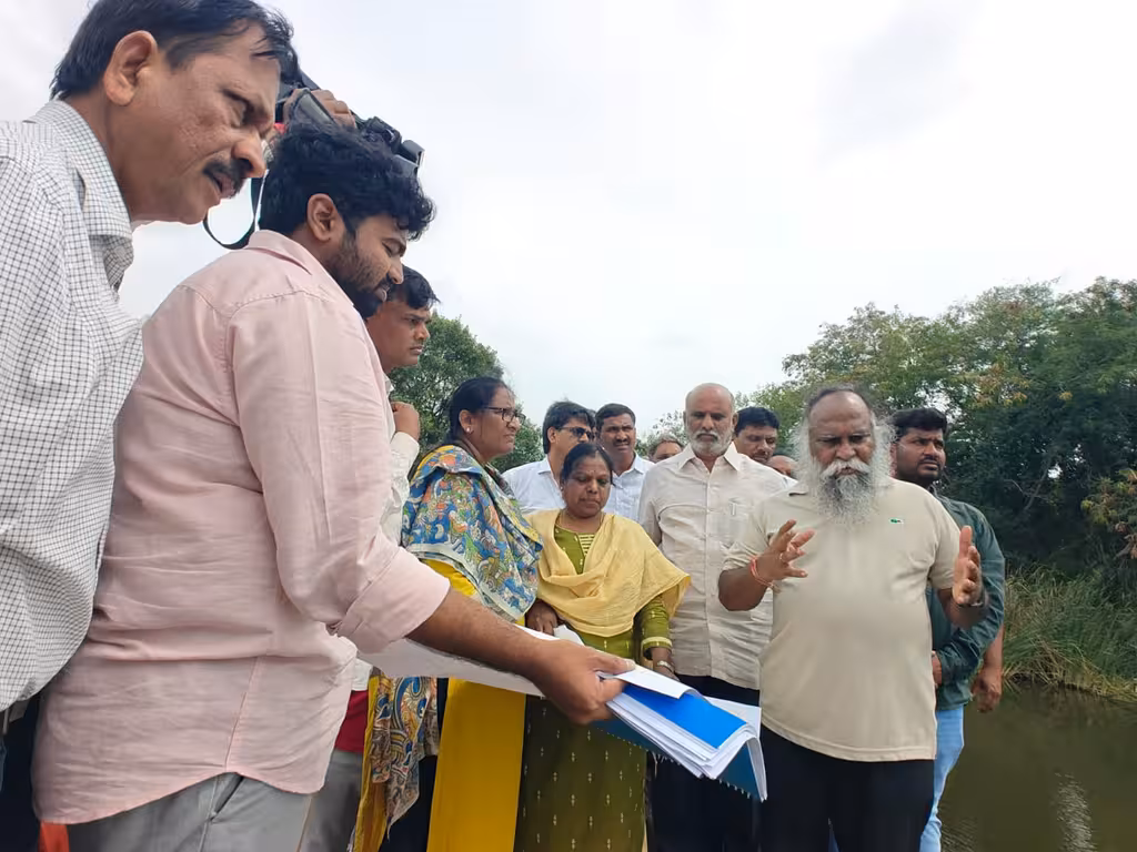 37 Cr for Nizam-Era Gangakatwa Canal Jagga Reddy Dives in After Modernization Push