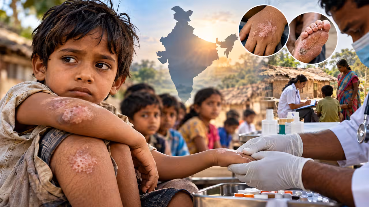 India Leprosy Cases 2026 | 2027 నాటికి కుష్టు రహిత భారత్ సాధ్యమేనా? చిన్నారుల్లో 3,800కు పైగా కొత్త కేసులు.. బయటపడుతున్న చేదు నిజాలు