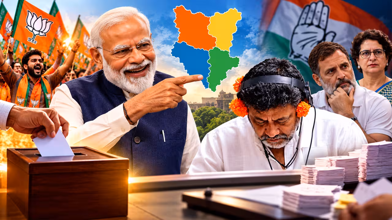 Congress Zero Seats MLC Polls | బ్యాలెట్ సమరంలో ‘హస్తం’ విలవిల.. 4 రాష్ట్రాలు.. 28 స్థానాలు.. కాంగ్రెస్ ‘జీరో’
