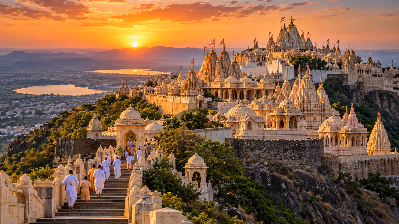 Palitana Temples Gujarat | ఆ కొండపై 900 పాలరాతి ఆలయాలు.. కానీ సూర్యాస్తమయం తర్వాత ఒక్క మనిషి కూడా ఉండకూడదు!