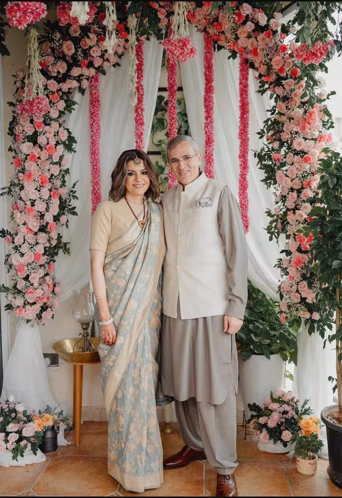 Jammukashmir CM Omar Abdullah Marries Senior Journalist Nidhi Razdan in Private Ceremony