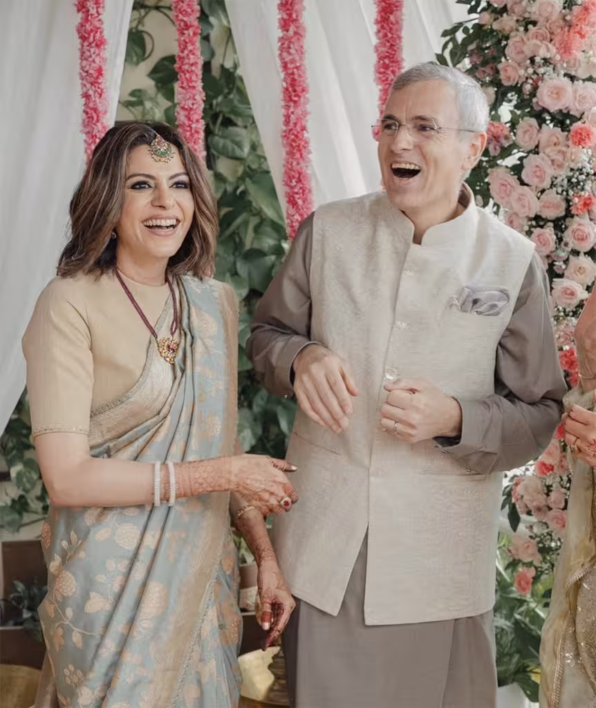 Jammukashmir CM Omar Abdullah Marries Senior Journalist Nidhi Razdan in Private Ceremony