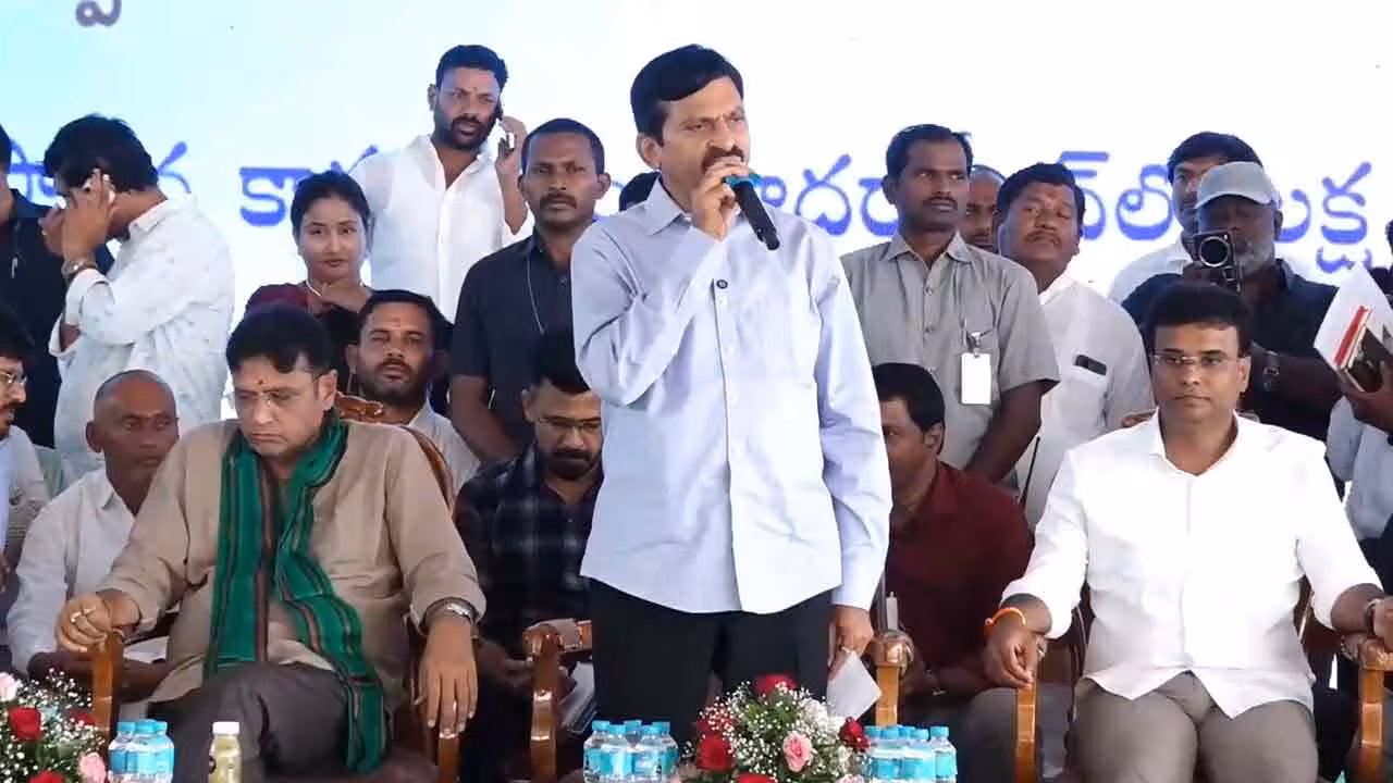 Ponguleti Srinivas Reddy | ఏడాదిలోపే ఇందిరమ్మ ఇళ్ల తాళాలిస్తాం