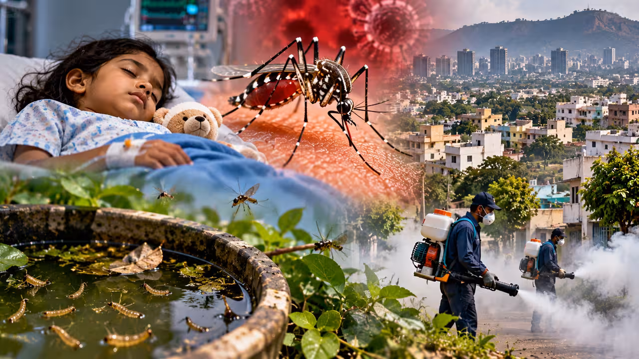 Pune Dengue Death 2026 | పూణేలో కలకలం.. డెంగ్యూతో 9 ఏళ్ల చిన్నారి మృతి.. అసలు ఏం జరిగింది?