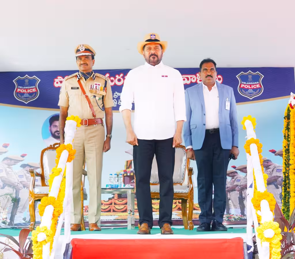 CM Revanth Reddy Announces 5,000 Police Jobs Hikes Martyr Ex-Gratia Up to Rs 2 Crore