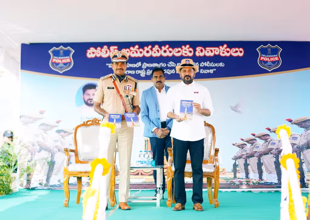 CM Revanth Reddy Announces 5,000 Police Jobs Hikes Martyr Ex-Gratia Up to Rs 2 Crore