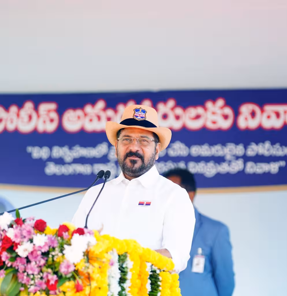 CM Revanth Reddy Announces 5,000 Police Jobs Hikes Martyr Ex-Gratia Up to Rs 2 Crore