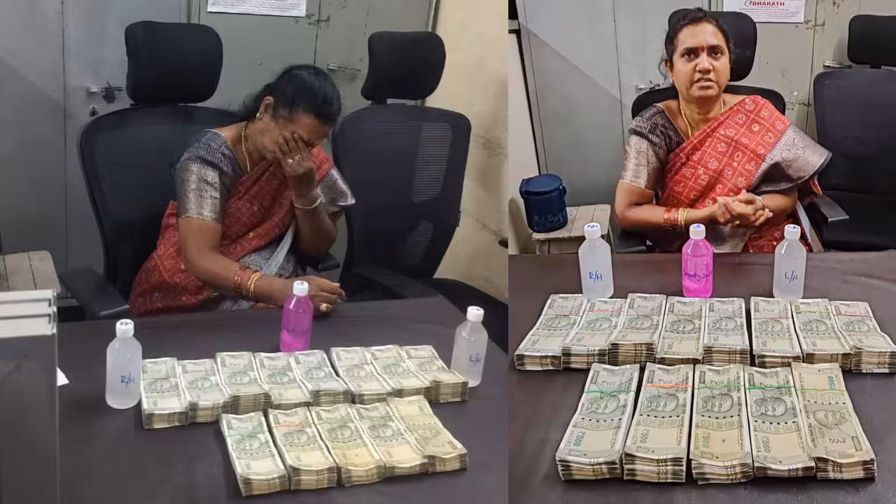 Mehdipatnam GHMC Raid | జీహెచ్ఎంసీ ఆఫీసులో ఏసీబీ మెరుపు దాడి: 4 లక్షలు లంచం తీసుకుంటూ చిక్కిన టౌన్ ప్లానింగ్ సూపర్వైజర్