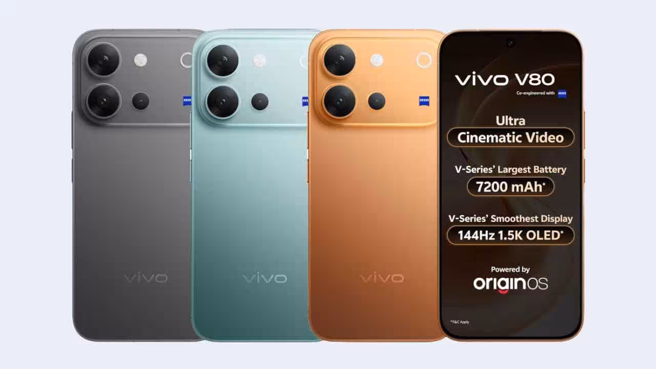 vivo V80 | వివో వి80 లాంచ్.. 7,200 ఎంఏహెచ్ బ్యాటరీ.. జైస్ కెమెరాతో అదిరిపోయే ఫీచర్లు..